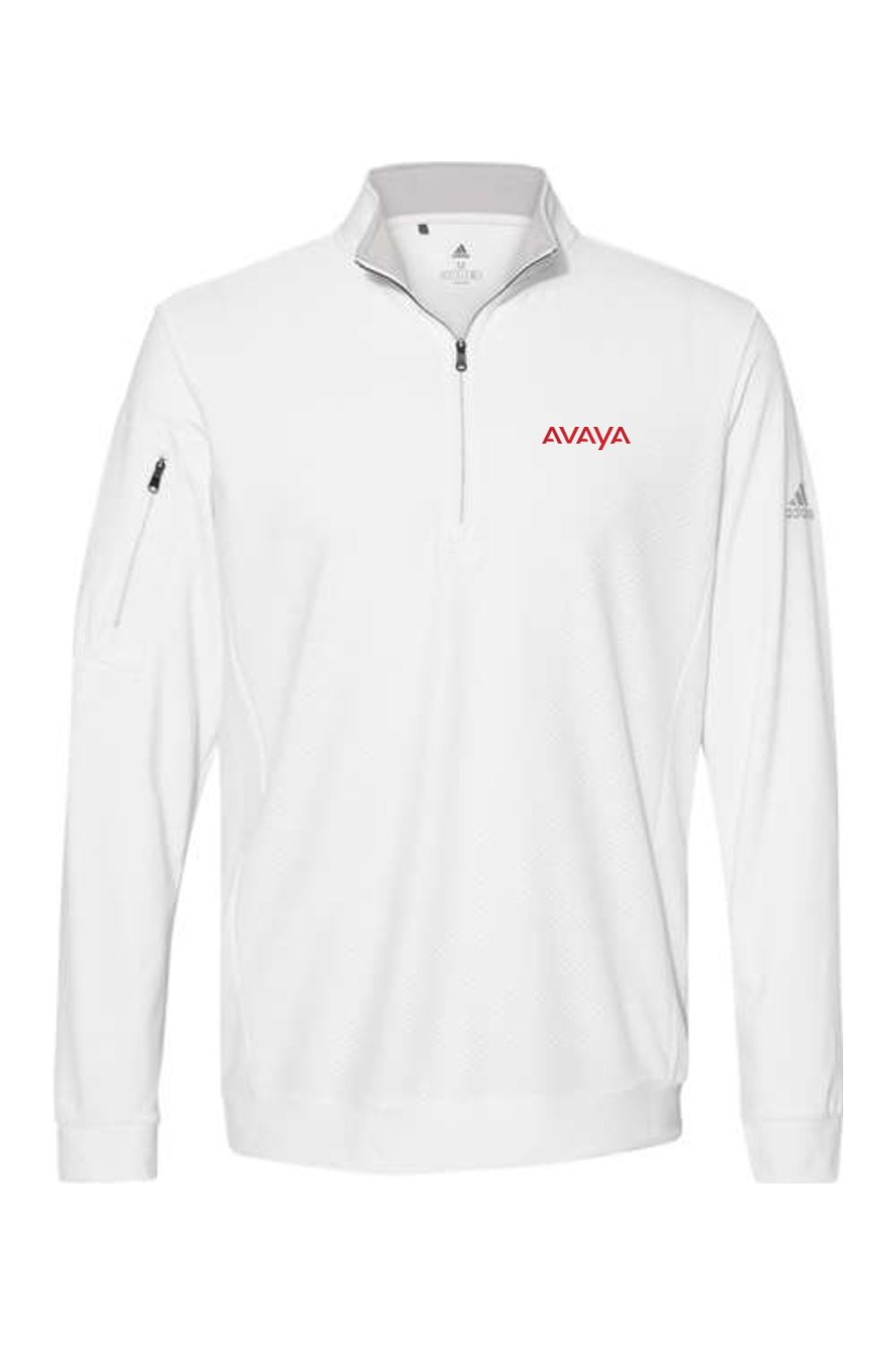 Adidas Performance Textured Quarter-Zip Pullover