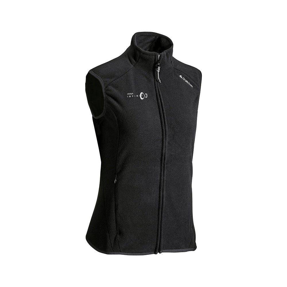 QUECHUA Women’s Black Mountain Walking Fleece Vest - India