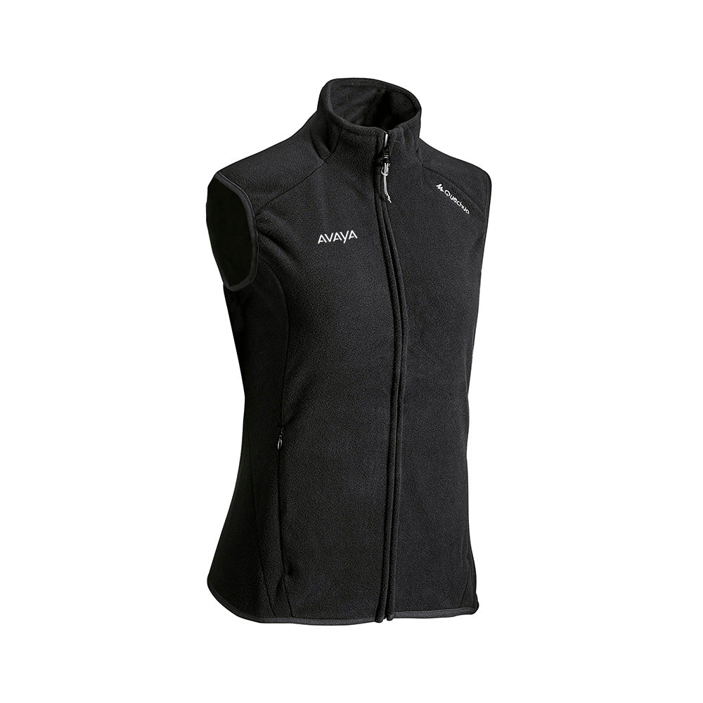 QUECHUA Women’s Black Mountain Walking Fleece Vest - India