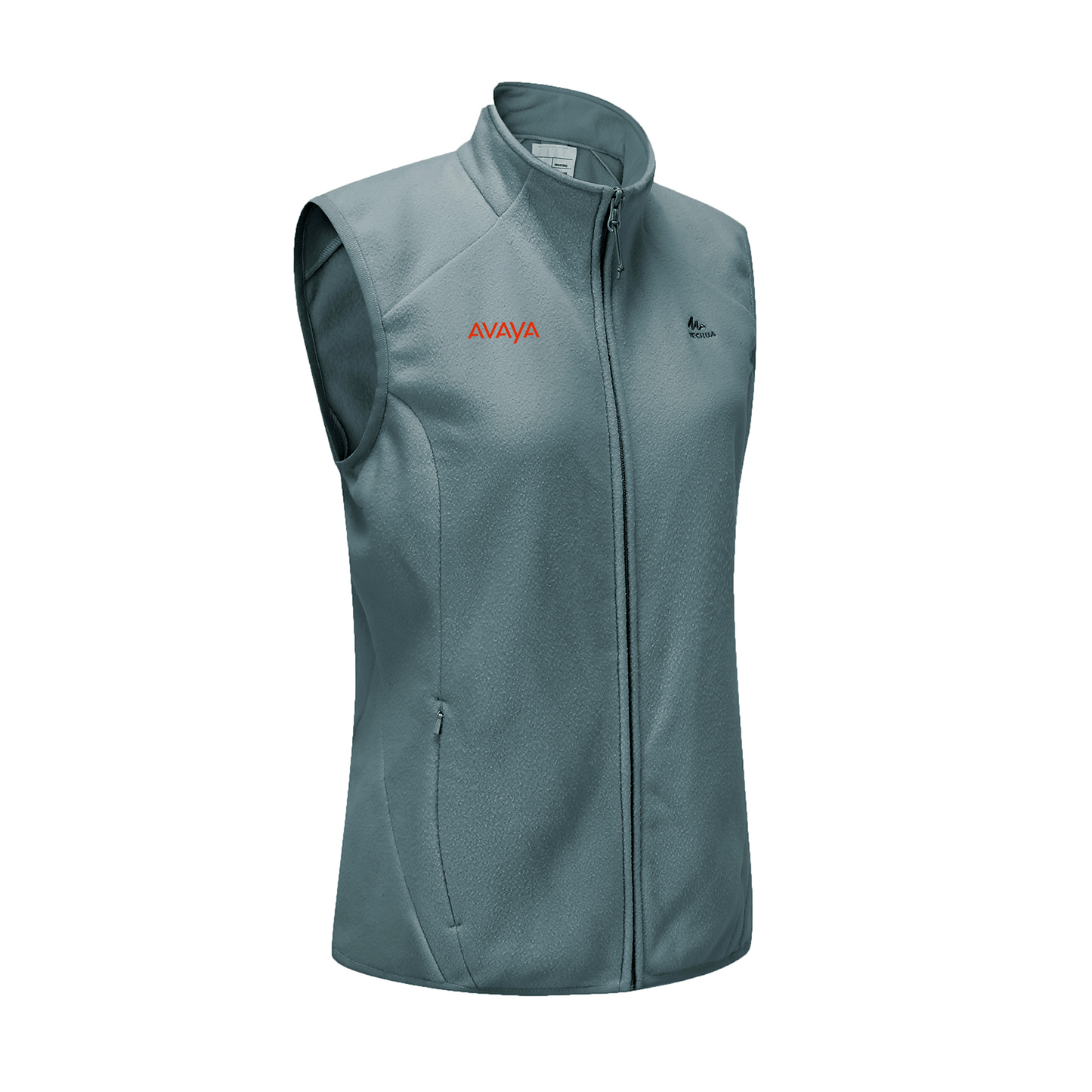 QUECHUA Women’s Charcoal Mountain Walking Fleece Vest - India