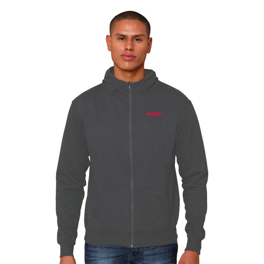 Avaya Charcoal Zipper Hoodie - India