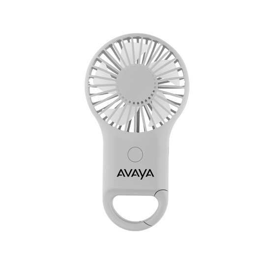 Rechargeable Handheld Fan With Carabiner