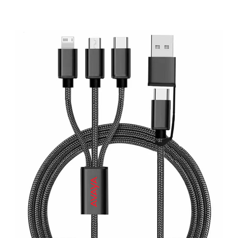 Connect Reach 5ft 3-in-1 Braided Charging Cable